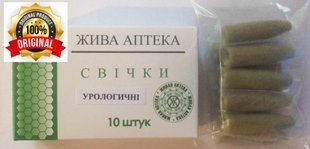 Свічки Урологічні (масло хвої сосни, концентрат) - при циститі, простатиті, уретриті 22476 фото